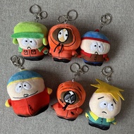 South North Park Keychain Plush Toys Soft Cotton Stuffed Plush Doll Toy Fluffy Ornaments Gift Anime 