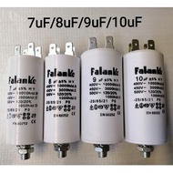 Falanke ( 7uf, 7.5uf,8uf, 9uf, 10uf ) 450V AC  Washing Machine Motor Capacitor