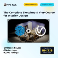 [COURSE] The Complete Sketchup & Vray Course for Interior Design
