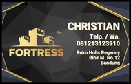 Fortress Pintu Baja Urban 11 / Pintu Rumah Ekonomis (Fullset) Original Best Quality Termurah
