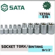 Socket Wrench BINTANG 13704 1/2" Dr. Torx Socket E16 SATA TOOLS