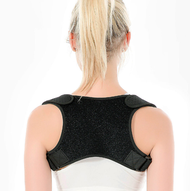 姿勢矯正帶(顔色:黑色)(規格:均碼)