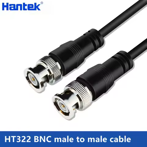 Hantek BNC Male to Male Plug Coaxial Cable TV Extension Cable Surveillance Camera Pure Copper Jumper