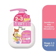 BZU BZU DentiBiome Kids Toothpaste Strawberry Stage 2-3 (2-12Yrs) 150g