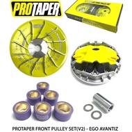 SCOOTER EGO AVANTIZ PROTAPER RACING V2 * VERISON V2 * FRONT CVT PULLEY SET + ROLLER 11GX3PCS + 12GX6