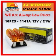 Foccus 1141A 12V21W BA15S AMBER 10pcs automotive light bulb reverse