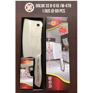 Sharp Stainless Steel Meat Cleaver Knife
