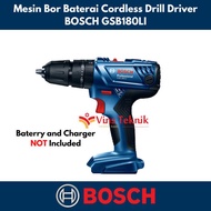 Mesin bor baterai cordless drill driver GSB180LI BOSCH GSB 180 LI Torsi