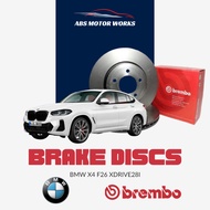 BREMBO Rear Discs (2pcs) - BMW X4 F26 xDrive28i