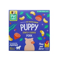 PetCubes Puppy Frozen Dog Food - Pork