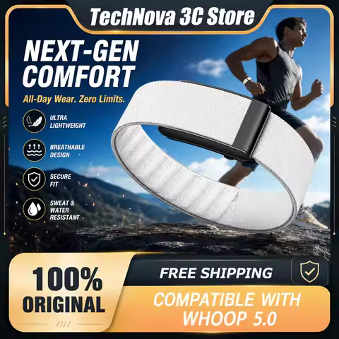 Whoop 5.0 Bicep Band / Whoop Arm Sleeve / Nylon Bicep Strap / Fitness Armband / Workout Band / Elast
