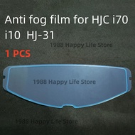 Helmet Visor Anti Fog Film Clear For HJC I70 I10 HJ-31 HJ31 Anti-Fog Sticker Patch Helmet Clear Acce