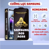 Samsung A05, A05s Kingkong full screen tempered glass | Screen protector for Samsung| Wolfcase