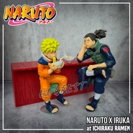 Action Figure NARUTO x IRUKA at ICHIRAKU RAMEN - Miniature Figure Display Toy Cake Topper