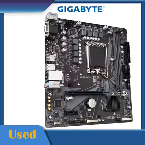 GIGABYTE H610M S2 DDR4 H610 Intel LGA 1700 Micro ATX Motherboard with DDR4, Single M.2, PCIe 4.0, US