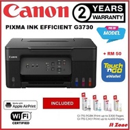 Canon PIXMA G2010/G2730/G3730 Wifi Refillable Ink Tank All-In-One Printer -+ RM50 TnG E-wallet