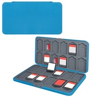 Game Card Box Holder Storage Box 24 Game Slots and 24 Micro Sd Card Slots Suitable for Switch Lite/O
