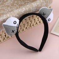 BT21 Koya RJ Shooky Tata Chimmy Cooky Cute Cartoon Doll Headband Creative Animation Peripheral Decor
