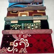 Karpet Permadani Tebal Sekelas Moderno 160x210 Coklat, Maron, Hitam, Hijau