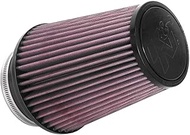 K&N Universal Clamp-On Air Filter: High Performance, Premium, Washable, Replacement Filter: Flange D