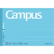 KOKUYO Campus Horizontal Notebook B6 Dot Line- (Blue B Line Height 6mm) campus notebook
