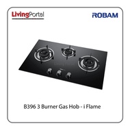 ROBAM - 2 Burner Gas Hob - B 396