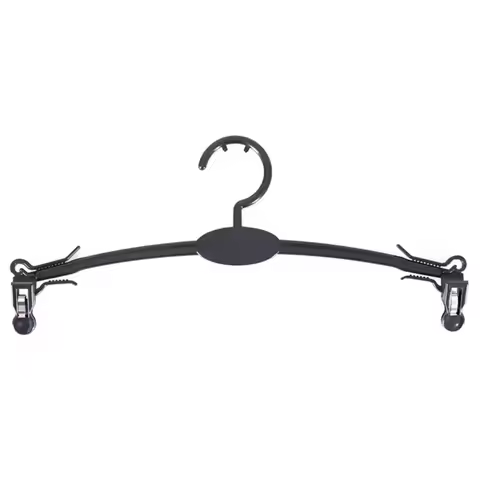 50Pcs Plastic Clip Underwear Violet Black Transparent Bra Frame Holder Rack Underpants Hanger Shop S