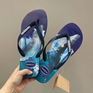 Super cool Havana philippines  ocean waves Havana  print, non-slip Havana men flip flops