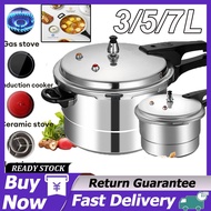 【Ready Stock】3/5/7L Pressure Cooker Standard Rice Cooker Mini Pressure Cooker Original Preasure Cook