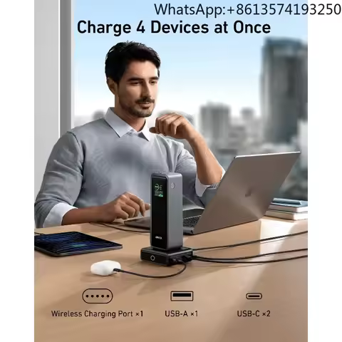 【Best-selling】Anker Prime 12000mAh Large Capacity Portable Power Bank( without charging stand)