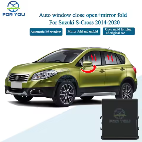 FORYOU Car Automatic Intelligent Close Open + Mirror Folder Kit Module For Suzuki S-Cross SX4 2014-2