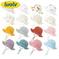 LUOLV Kids Bucket Hat Summer UV Protection Baby Beach Hat