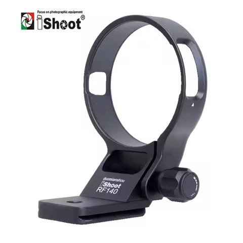 iShoot Lens Collar for Canon RF 100-400mm f/5.6-8 IS USM Tripod Mount Ring with Camera Ballhead Quic