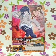 kartu naruto narutimate ninja fight versi 2 normal rare - dni2-55 hinata