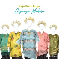 [✅Best Quality] Baju Bodo Organza Modern Sulam Bugis Makassar Lengan