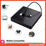 [VOU]  Portable Dvd Burner Type-c External Dvd Drive Portable External Dvd Drive Usb 3.0 Type-c High