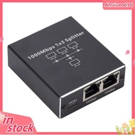 1000Mbps 1 to 3 Gigabit Ethernet Adapter RJ45 Splitter Lan Connector Internet Splitter LAN Splitter 