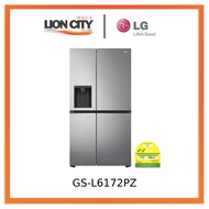 LG GS-L6172PZ 617L side-by-side-fridge with Smart Inverter Compressor