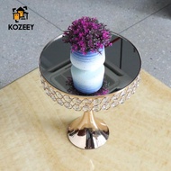 KOZEEY Handmade Round Cake Stand Cake Stand Dessert Stand Wedding Cake Stand For Wedding