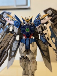 已hold/可訂製 （順豐到付+議價不回覆）全新 Bandai  RG  Wing Gundam Zero （EW 配色） 零式 飛翼  高達  金屬色 完成品 新機動戰記W   1/144 完成品 