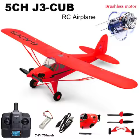 2025 New Hot 2.4G RC Plane WLtoys A160 Upgraded Version Red 5CH 3D/6G Fixed Wing Aircraft Brushless