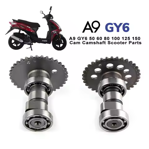 Scooter Camshaft A9 Racing Cam Performance Racing Cam A9 GY6 50 60 80 100 125 150 Cam Camshaft Scoot