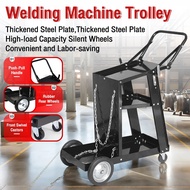 Heavy Duty Welding Machine Cart Welding Machine Cart Trolley For All MIG Welding Machine Max Load 12