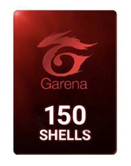 บัตร Garena shells 150 shell เติมเกมส์ออนไลน์ จัดส่งฟรีทางแชต