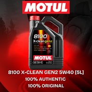 🚗MOTUL 8100 X CLEAN GEN2 5W40 5L