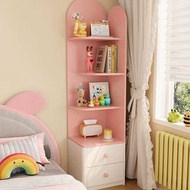 櫻桃傢俱 - 床頭櫃置物架連書架組合多功能儲物櫃