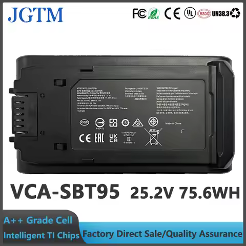 Replacement 25.2v VCA-SBT95 Battery for Samsung Vca-sbta95/bespoke Jet Plus / Jet 95 Handheld Vacuum