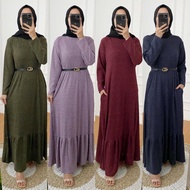 Wilona DRESS Material KNIT 4 Color Options