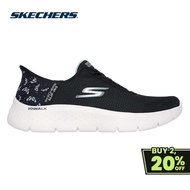 Skechers Women Slip-ins GOwalk Flex EVA Walking Shoes - 124823-BKAQ Air-Cooled Memory Foam