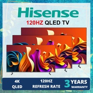 【 FREE SHIPPING 】 Hisense 4K UHD QLED Google TV Q6N Series (50” / 55“ / 65” ) 50Q6N 55Q6N 65Q6N
